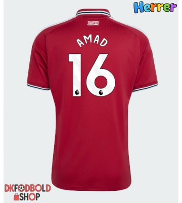 Manchester United Amad Diallo #16 Hjemmebanetrøje 2026-27 Kort ærmer Manchester United Amad Diallo #16 Hjemmebanetrøje 2026-27 Kort ærmer
